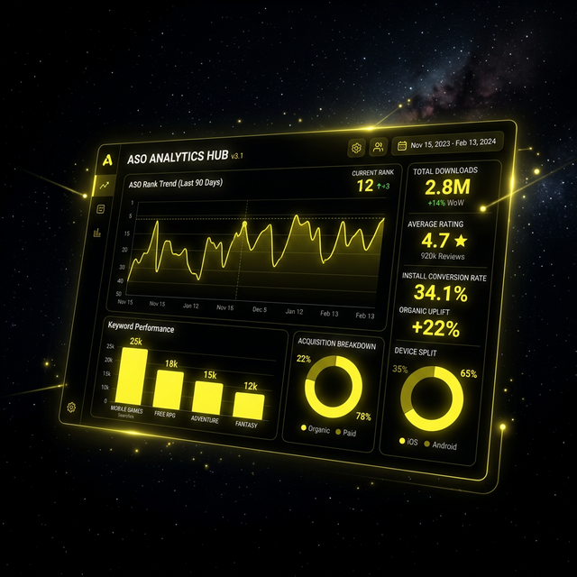 ASO Analytics Dashboard